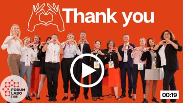 Thank you all for your presence at FORUM LABO LYON 2022!